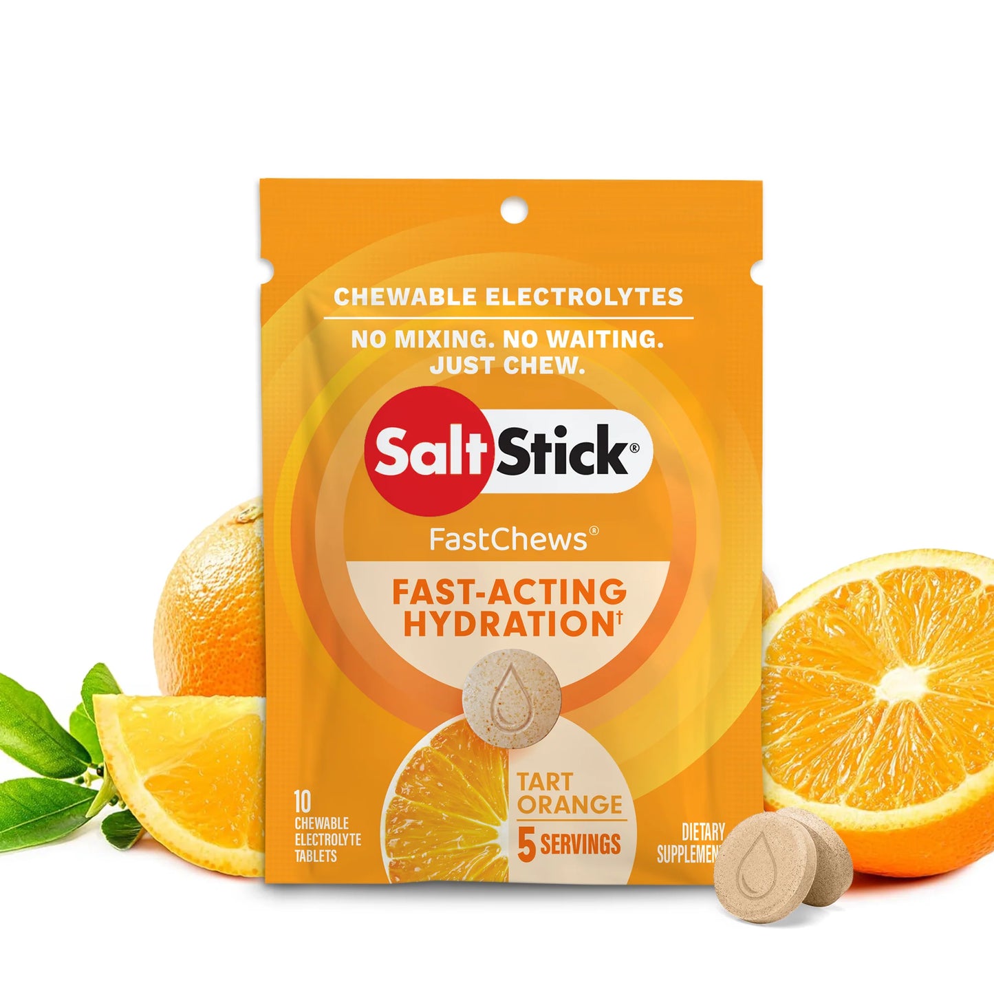 SaltStick Pastas masticables Naranja