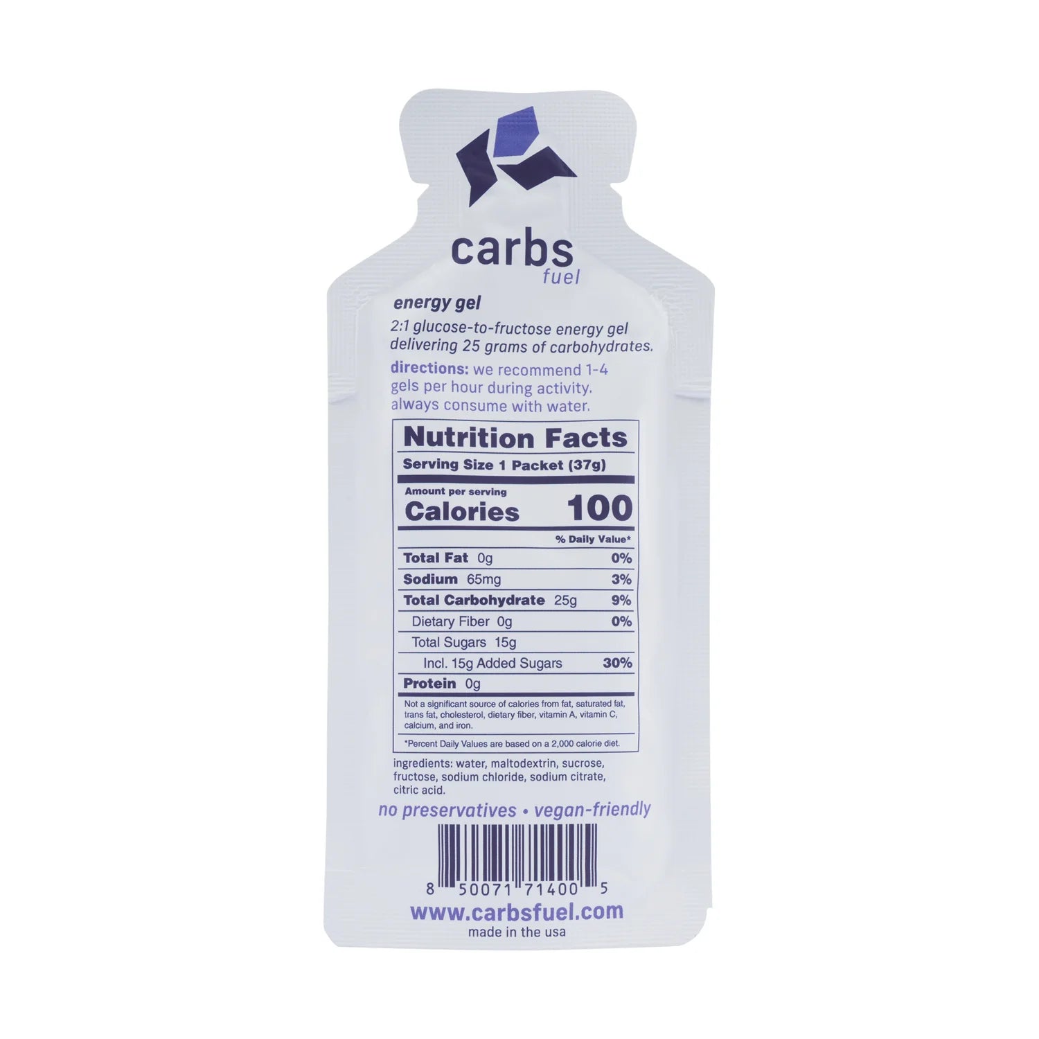 Gel Carbs Fuel mini 25g - mytunnel.co