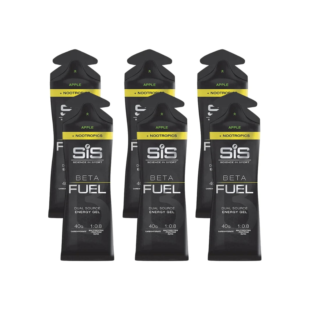 Combo Gel SIS Betafuel + Nootropics x 6 und
