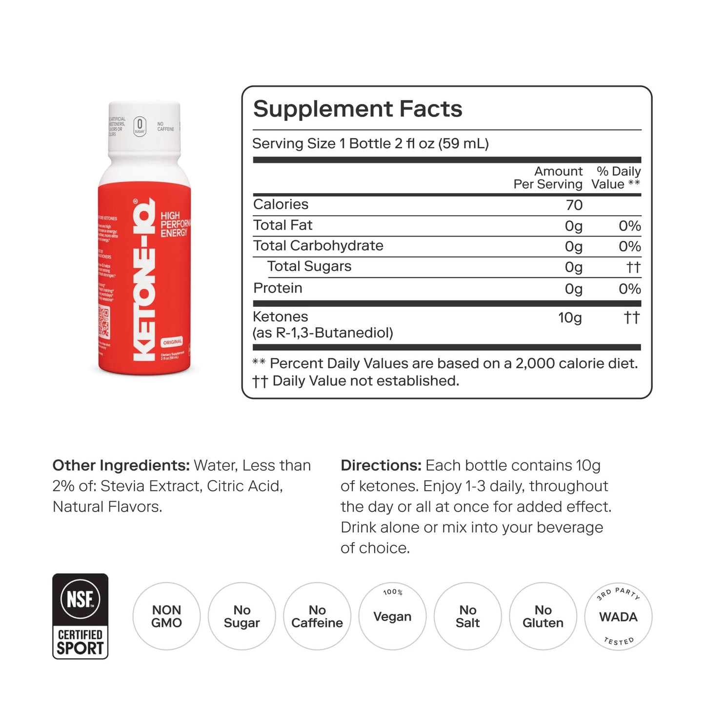 Bebida KETONE IQ HVMN