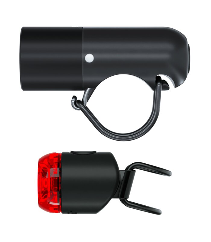 Knog Plugger Twin Pack Ninja Black - vista 5