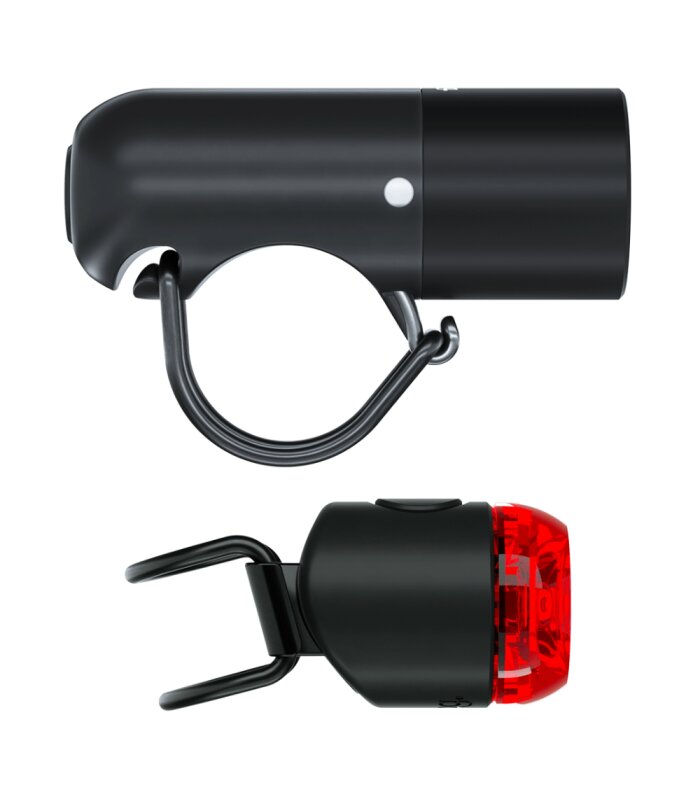 Knog Plugger Twin Pack Ninja Black - vista 4