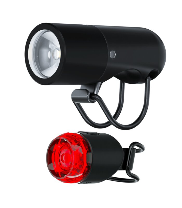 Knog Plugger Twin Pack Ninja Black - vista principal