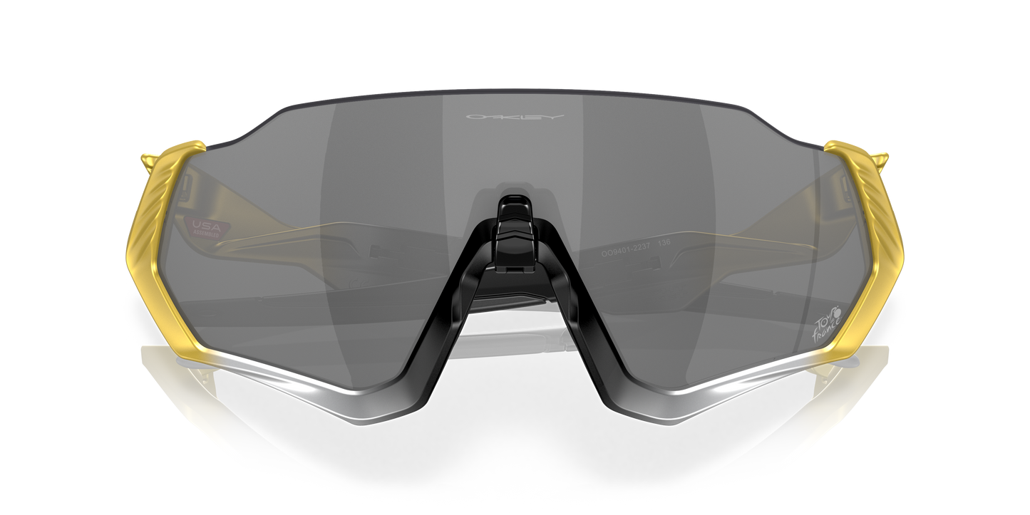 Oakley Flight Jacket Tour de France 2020 - detalle frontal cerrado