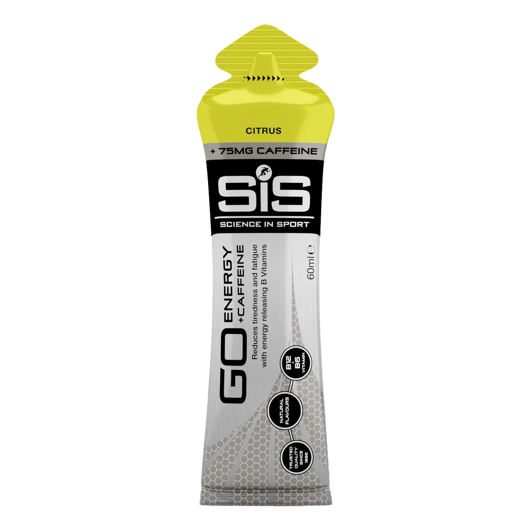 Gel Energético Isotónico SiS GO Citrus + 75mg Caf  (Pack x6)