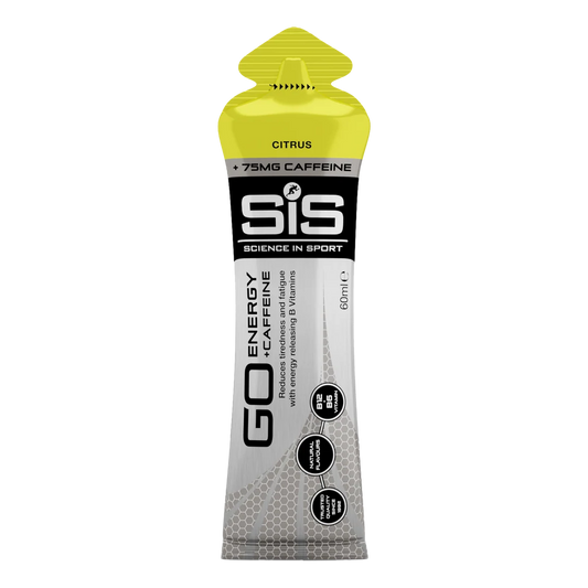 Gel Energético Isotónico SiS GO Citrus + 75mg Caf  (Pack x6)